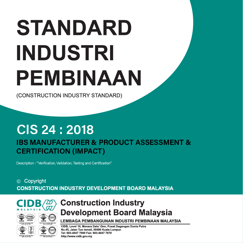 CIS 24 2023 Industrialised Building System (IBS) Assessment